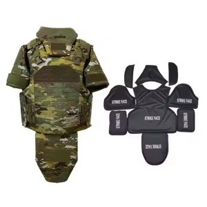 Full-Body Adjustable Anti-disassembly Tactical Vest for Personal Safety High Protection Level