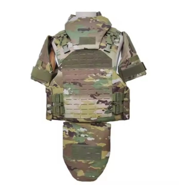 Full-Body Adjustable Anti-disassembly Tactical Vest for Personal Safety High Protection Level - Image 3