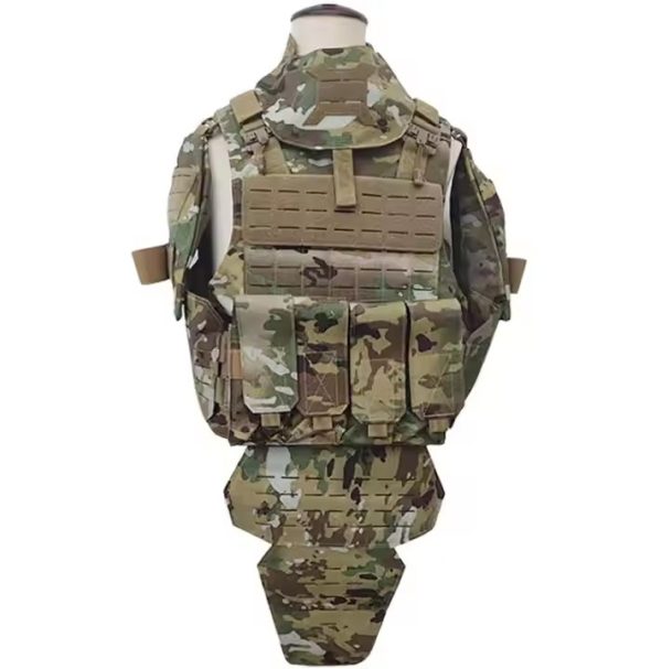 Full-Body Adjustable Anti-disassembly Tactical Vest for Personal Safety High Protection Level - Image 5