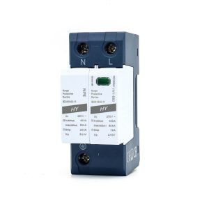 Lightning Surge Protector for Electronic Equipment AC T2 2P Max 40KA Imax for Solar System Surge Arrester in Carton