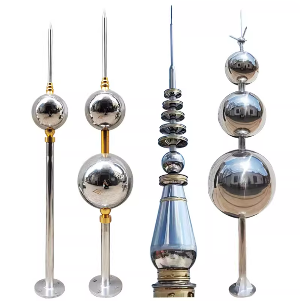 Hot Selling Advanced Lightning Rod 6.4 Lightning Rods Homes ese Lightning Protection Rods