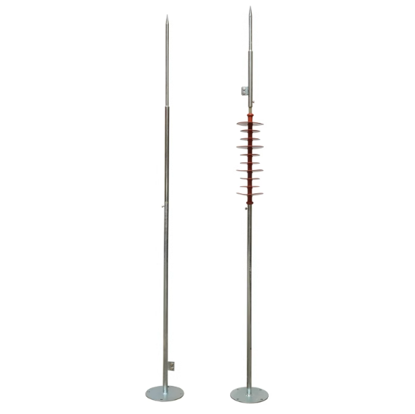 Custom Size Lightning Protection System Brass Stainless Steel Lightning Arrester Conductor Lightning Rod