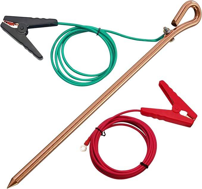 High Strength Corrosion-resistant Lightning Protection Grounding Copper-clad Steel Grounding Rod Copper Plated Grounding Rod