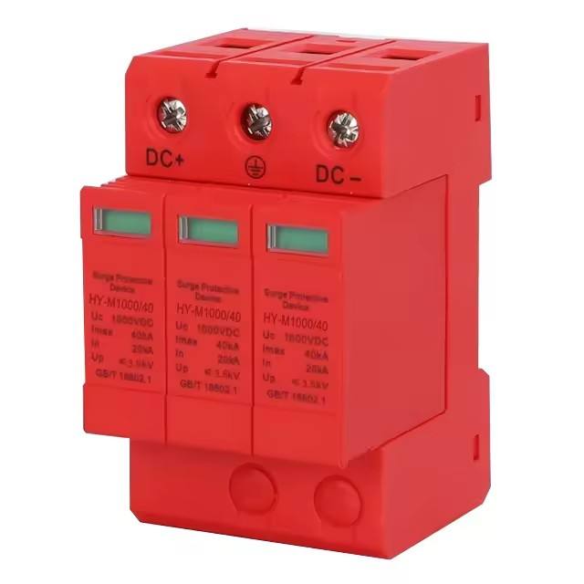 High Quality 40KA DC Electrical Arrester 1000V Rated 2P & 3P T2 & T1 Type Solar SPD for Effective Surge Protection - Image 2