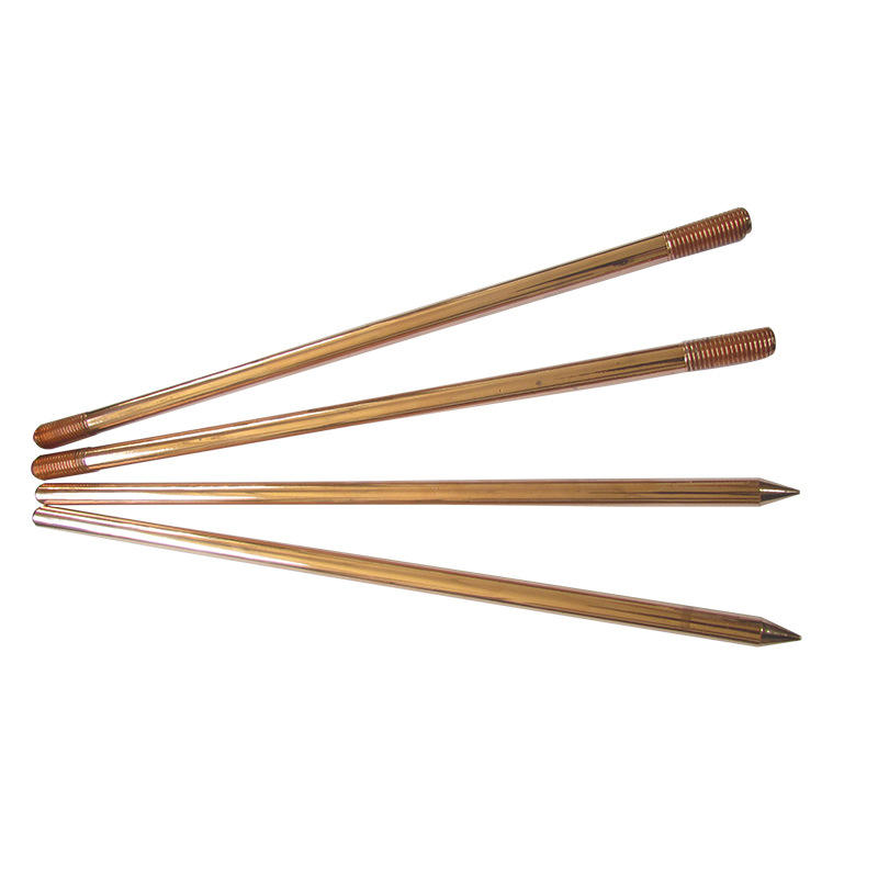 Hot Selling Copper Bonded Earth Rod Pure Copper Earth Rod for Earth System - Image 2