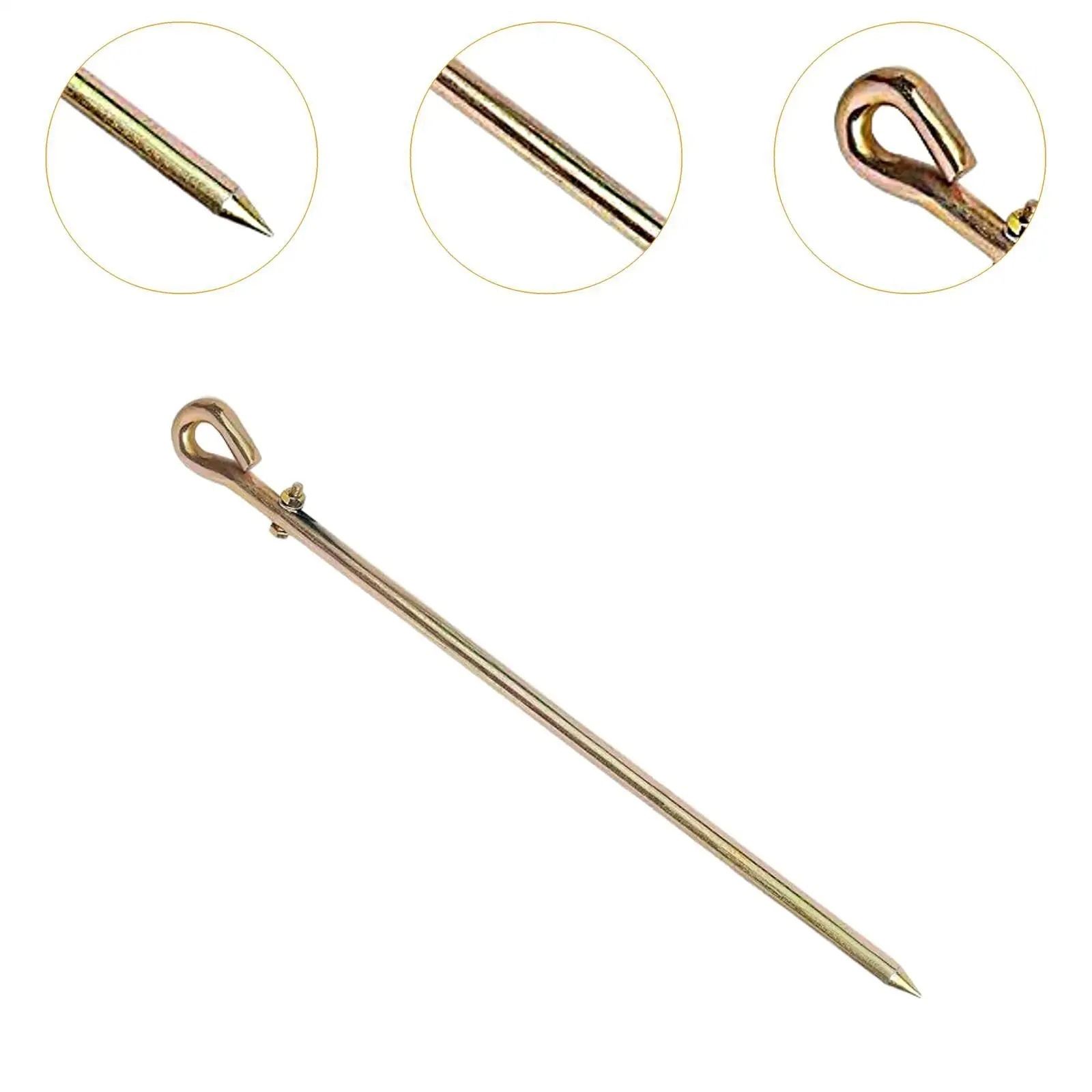 High Voltage Short Circuit Wire and Rod Set Heavy-Duty Construction for Power Grid Safety Hot-Dip Galvanized Grounding Rod - Image 2