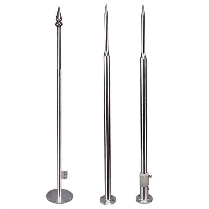 21KV 33KV 10KA Class Stainless Steel Lightning Rod Lightning Arrester for Industrial Use - Image 3
