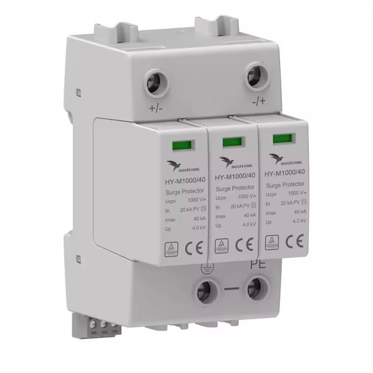 New Design Din Rail Power Signal Surge Protector Device DC 500V-800V 40KA Imax Arrester for Signal Processing Applications - Image 3