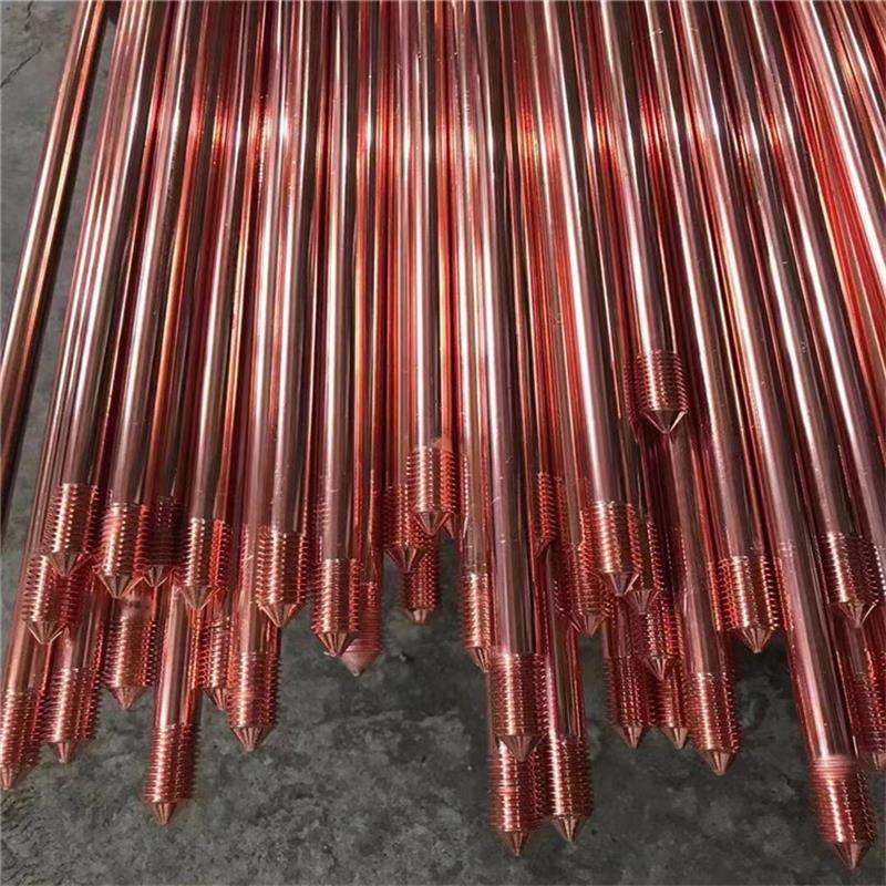 Hot Sale Stainless Steel Grounding Rod Copper Threaded Earth Rod Ground Rod Thread - Image 3