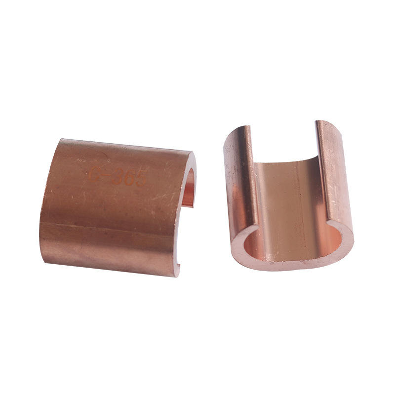 C-Type Copper Clamp Clips Double Wire Matching Cable Glands with Tin for Cable Branches - Image 3