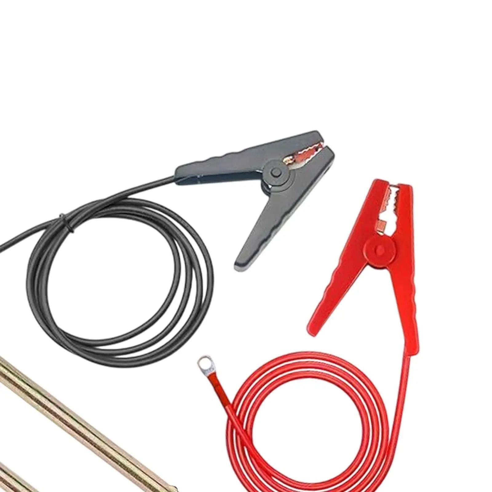 Copper Ground Semi-Copper Material With Grounding Earth Rod C Type Copper Crimp for Secure Wire Connection Earth Ground Rod - Image 4