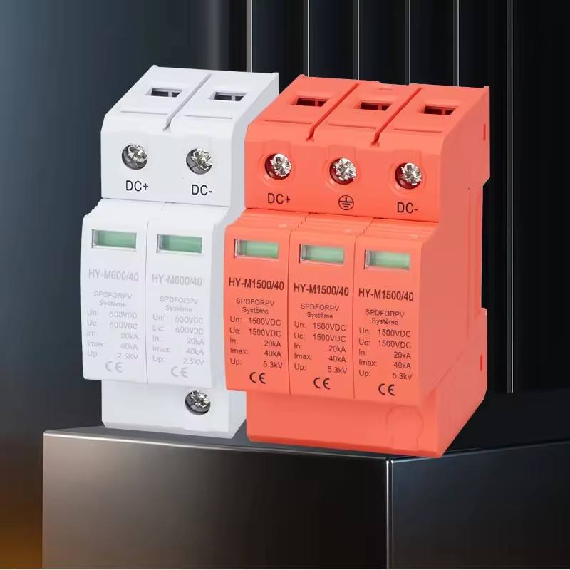 Factory Production High Quality 1000v DC SPD Surge Protective Device New Model 40KA Imax 2P Surge Arrester Best Supplier - Image 4